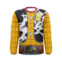 Men&#39;s Woody Toy Story Inspired Long Sleeve Shirt