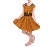 Kid&#39;s Hercules Inspired Short Sleeve Dress