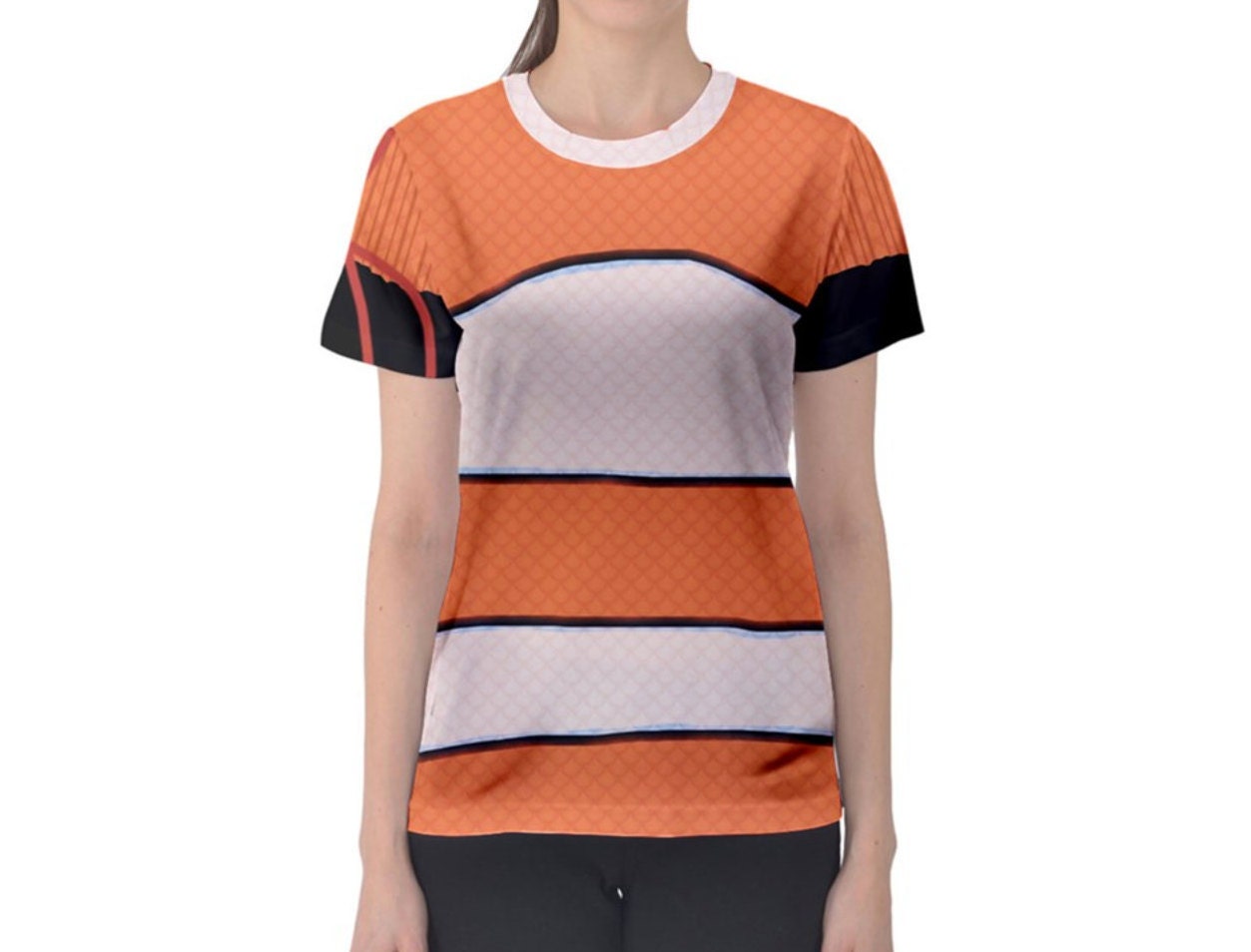 RUSH ORDER: Women's Nemo Finding Nemo Inspired ATHLETIC Shirt