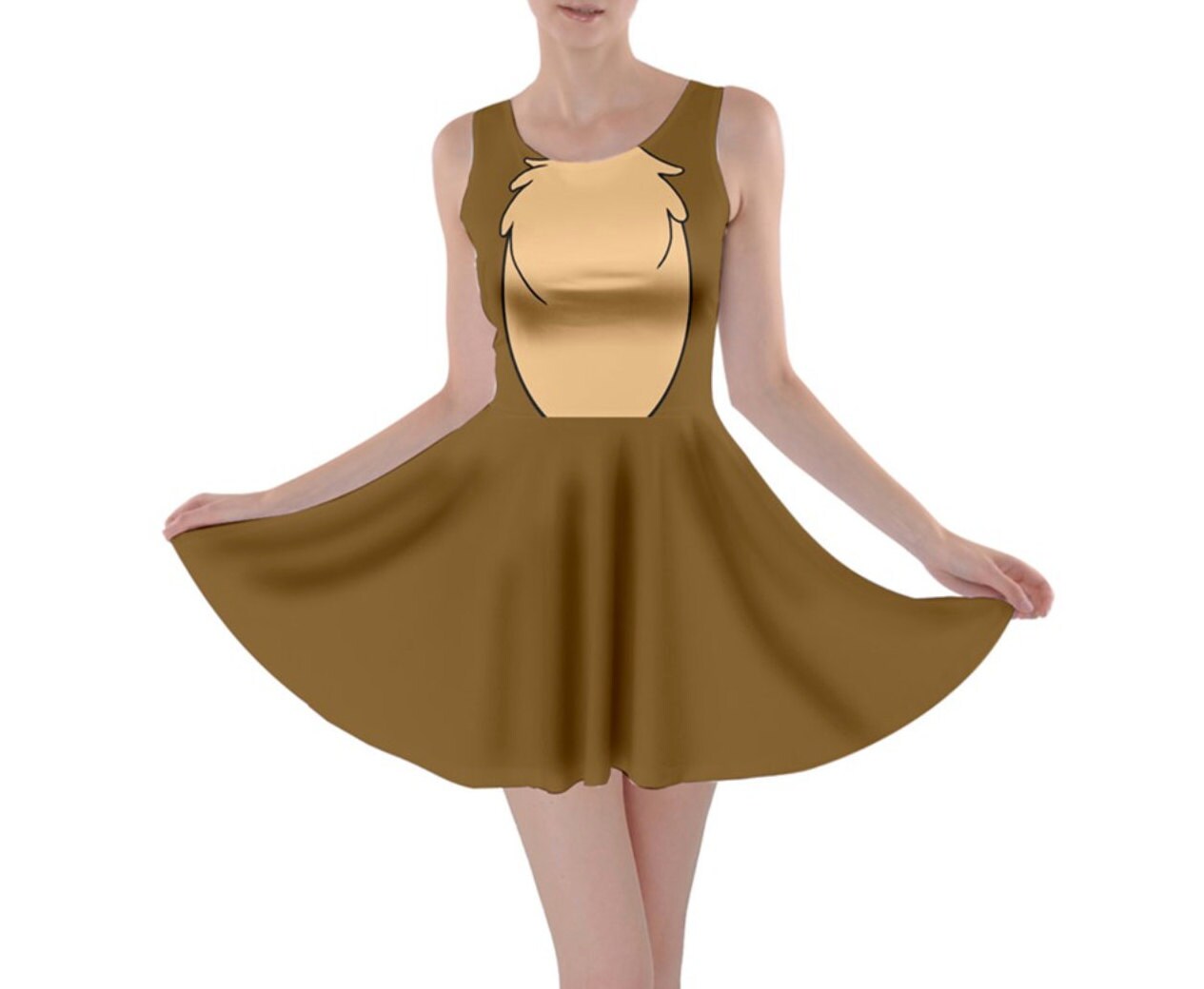 RUSH ORDER: Chip and Dale Chip Inspired Skater Dress