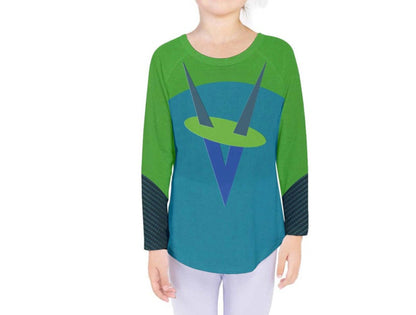 Kid&#39;s Voyd The Incredibles 2 Inspired Long Sleeve Shirt