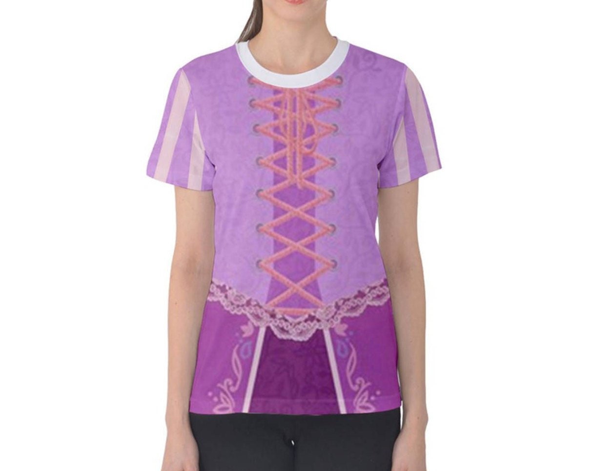 RUSH ORDER: Women's Rapunzel Tangled Inspired ATHLETIC Shirt