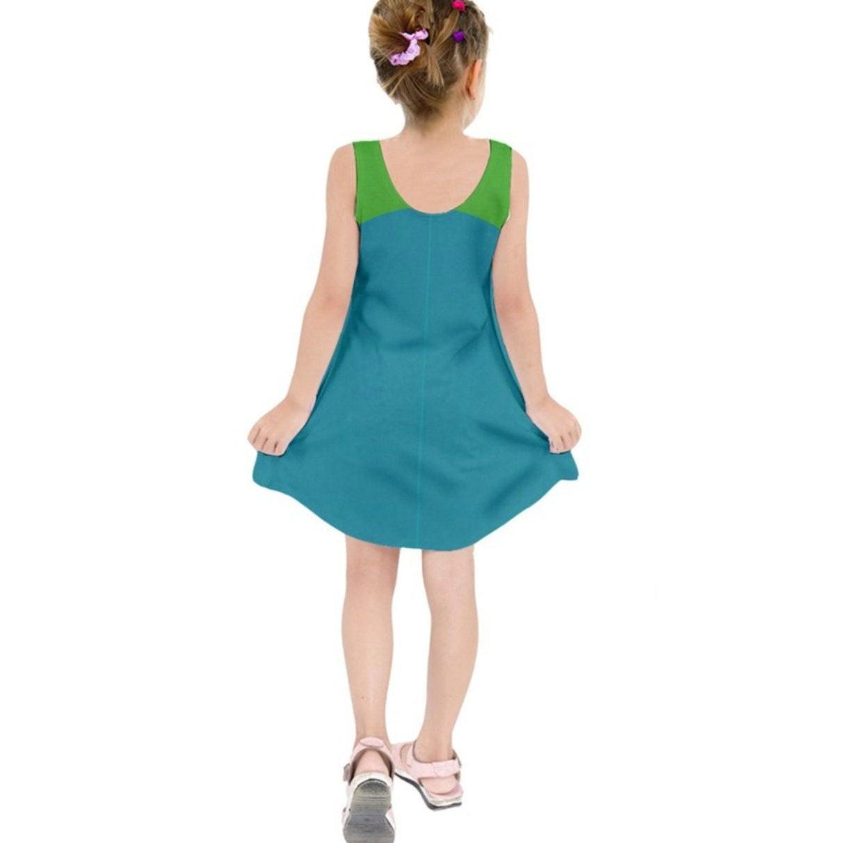 Kid's Voyd The Incredibles Inspired Sleeveless Dress