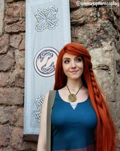 Merida Brave Inspired Sleeveless Dress