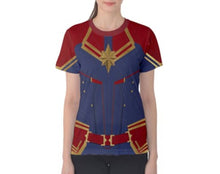 RUSH ORDER: Women's Captain Marvel Inspired Shirt