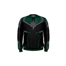 Men&#39;s Captain Marvel Starforce Crewneck Sweatshirt