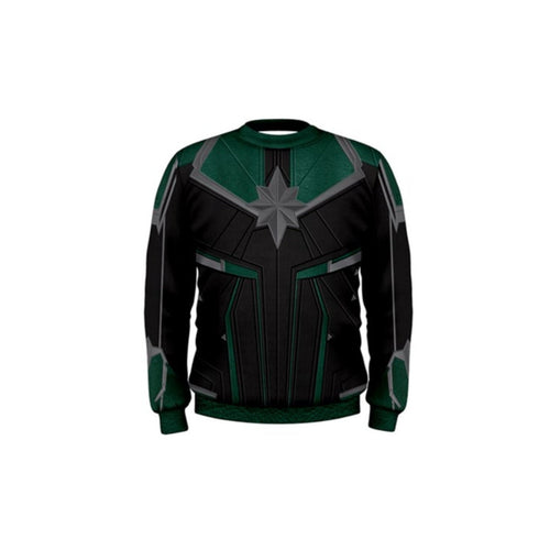 Men's Captain Marvel Starforce Crewneck Sweatshirt