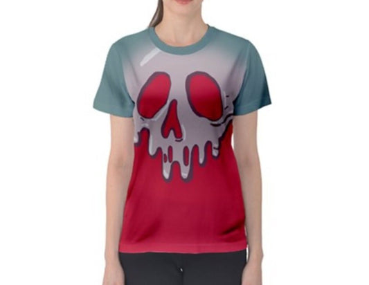 RUSH ORDER: Women's Poison Apple Snow White and the Seven Dwarfs Inspired ATHLETIC Shirt