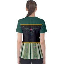 RUSH ORDER: Women's Anna Coronation Frozen Inspired ATHLETIC Shirt