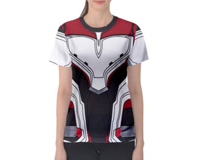 Women&#39;s The Avengers Endgame Inspired ATHLETIC Shirt