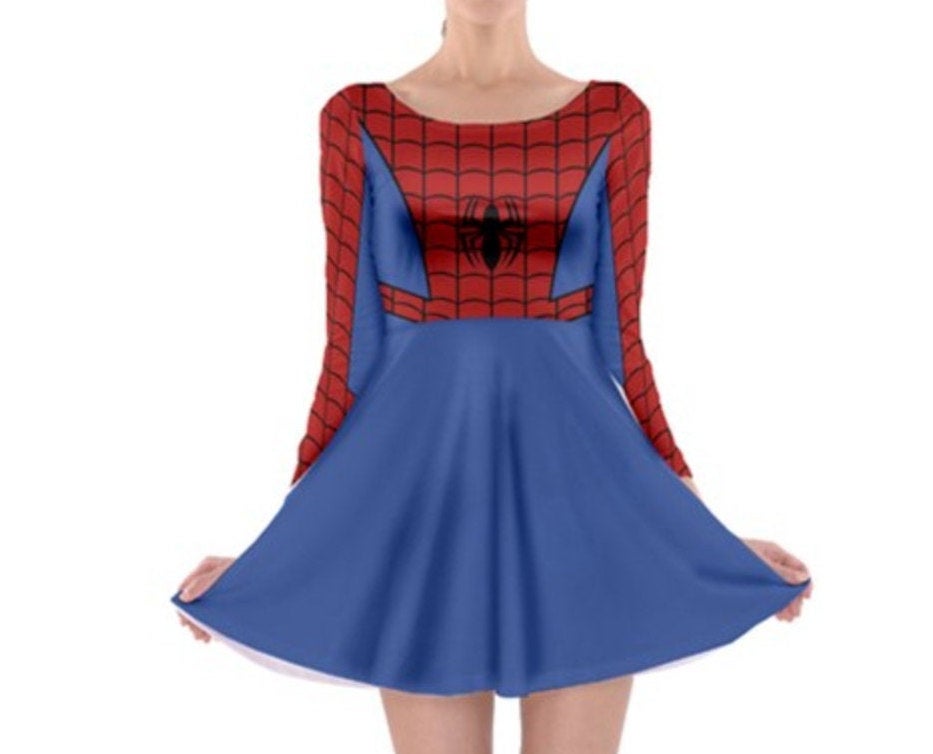 Marvel Comics Sexy Costume Tank Dress Adult: Spider Man | Free Shippin