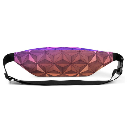 Epcot Spaceship Earth Nighttime Inspired Fanny Pack