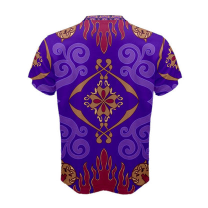 RUSH ORDER: Men's Magic Carpet Aladdin Inspired ATHLETIC Shirt