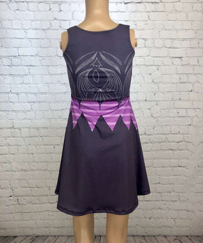 Oxana Hauntley Vampirina Inspired Sleeveless Dress