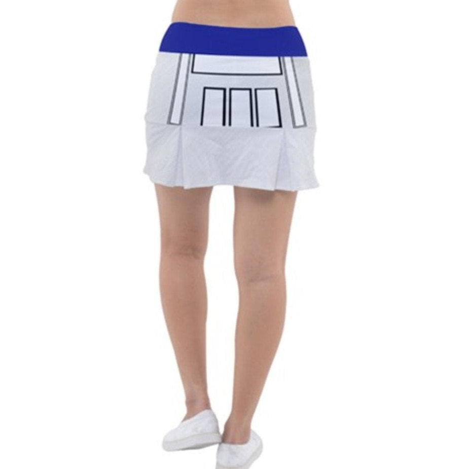 R2D2 Star Wars Inspired Sport Skirt