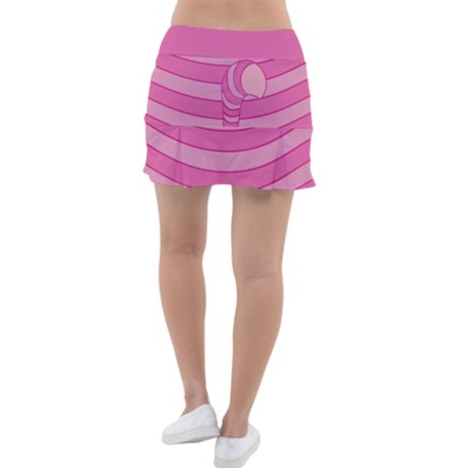 Cheshire Cat Alice in Wonderland Inspired Sport Skirt