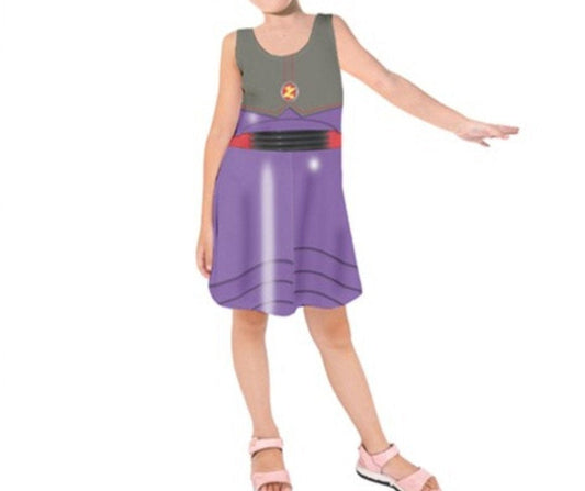 Kid&#39;s Zurg Toy Story Inspired Sleeveless Dress