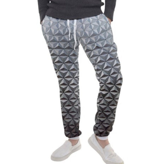 Men&#39;s Spaceship Earth Epcot Inspired Joggers Sweatpants