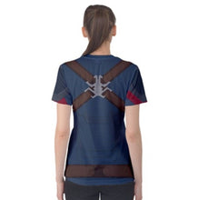 Women&#39;s Captain America Inspired Shirt