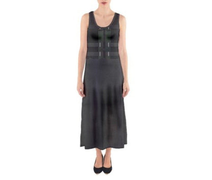 Widow Inspired Sleeveless Maxi Dress