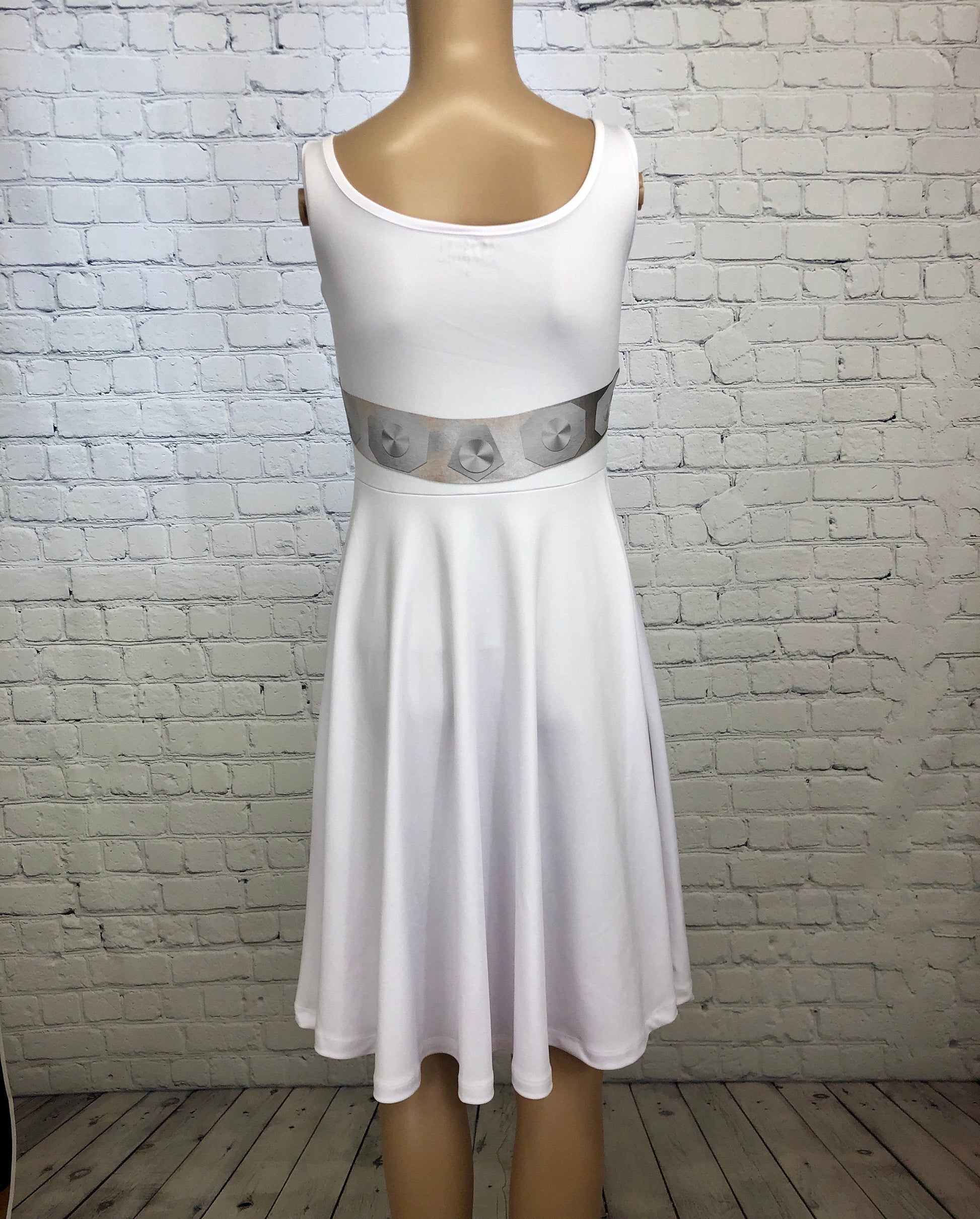 Princess Leia Star Wars Inspired Tank Midi Dress
