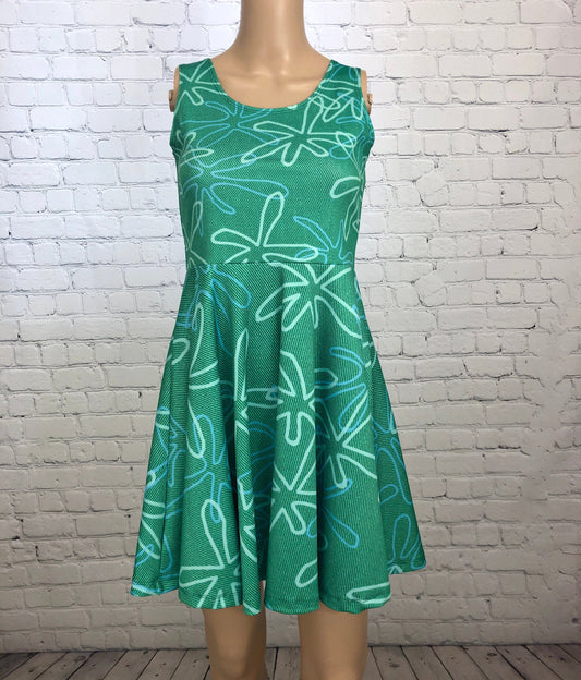 RUSH ORDER: Inside Out Disgust Inspired Skater Dress