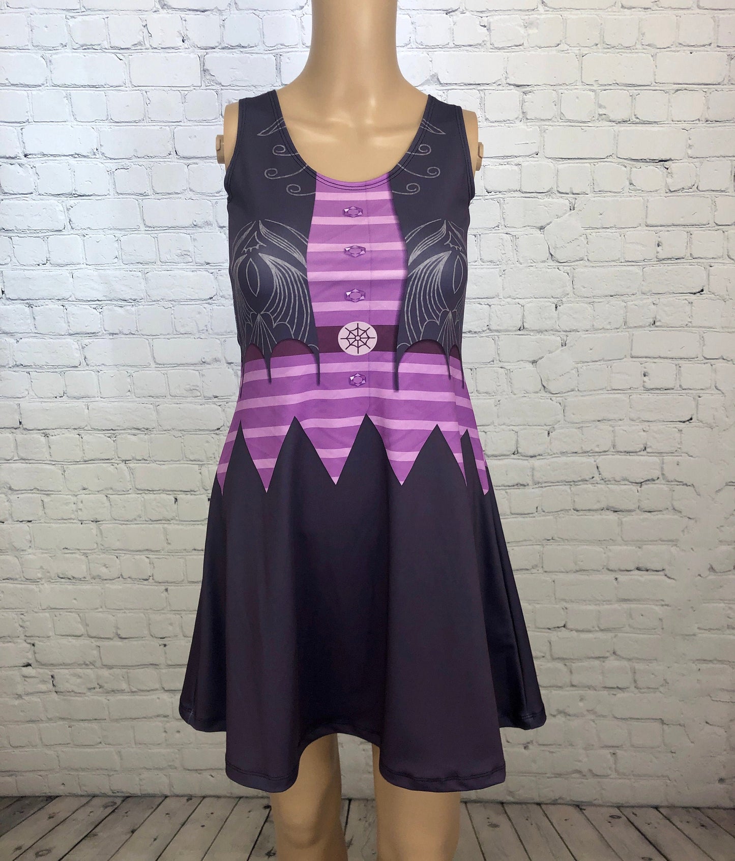 Oxana Hauntley Vampirina Inspired Sleeveless Dress