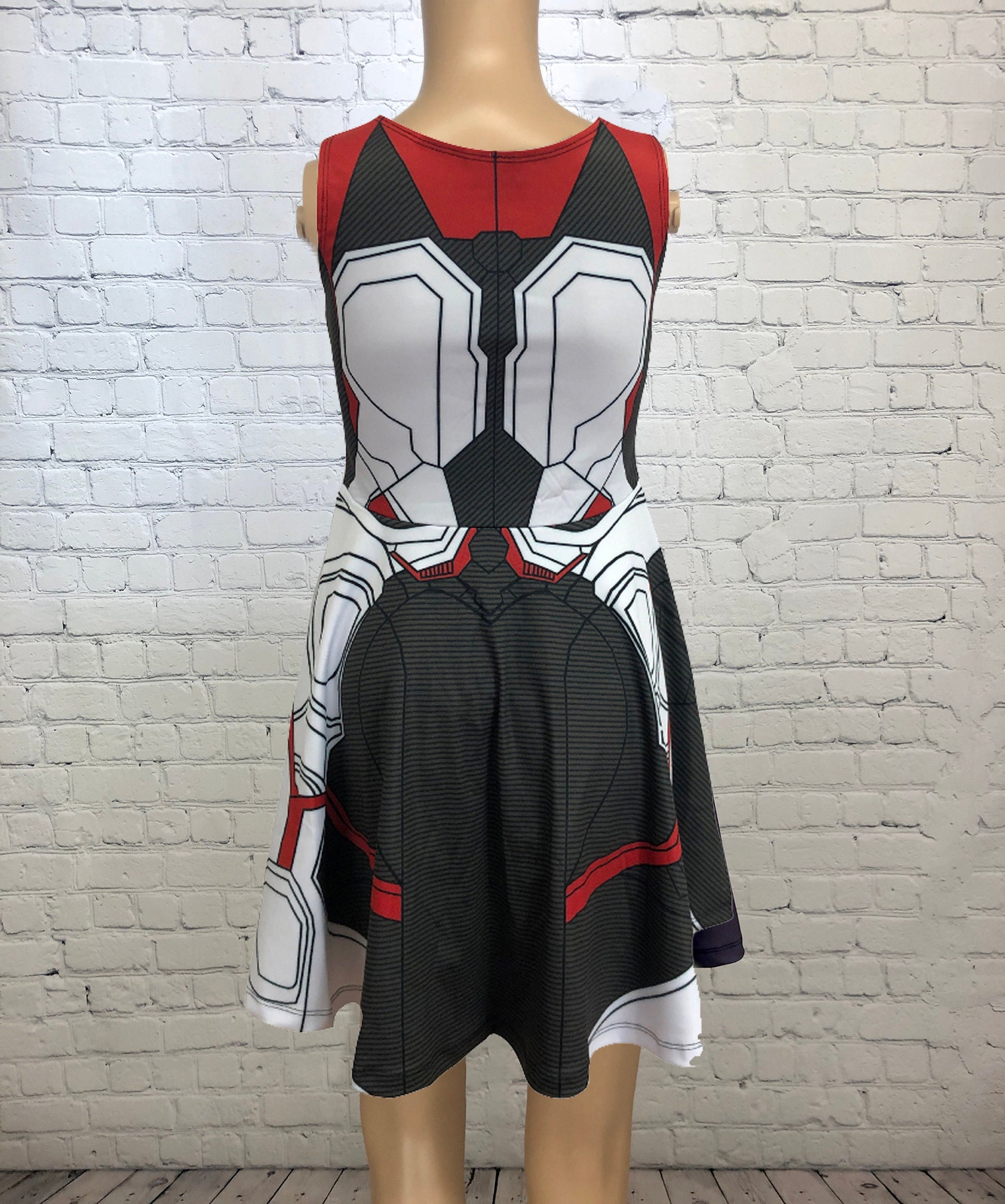 RUSH ORDER: The Avengers Endgame Inspired Skater Dress