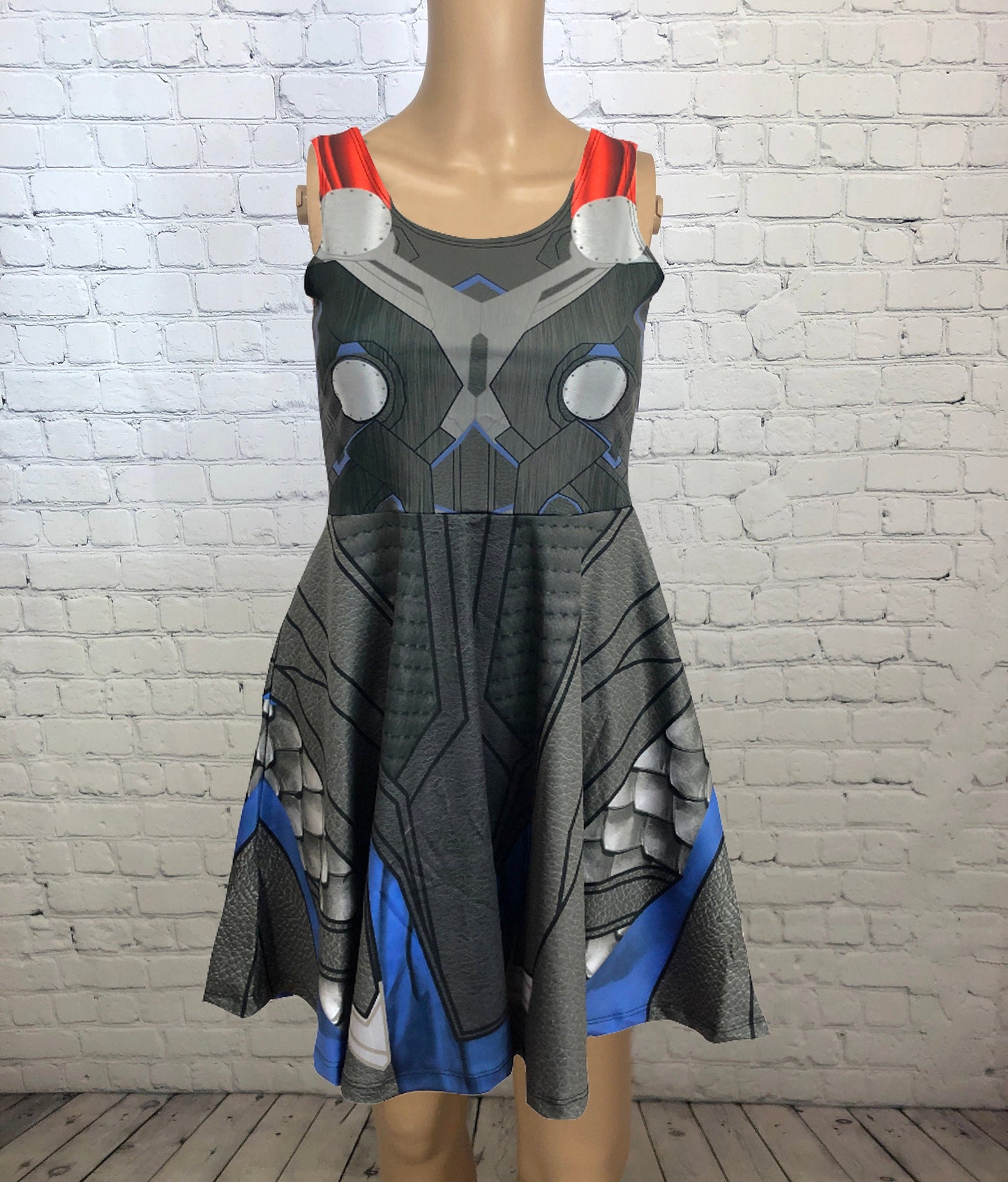 Thor The Avengers Inspired Skater Dress