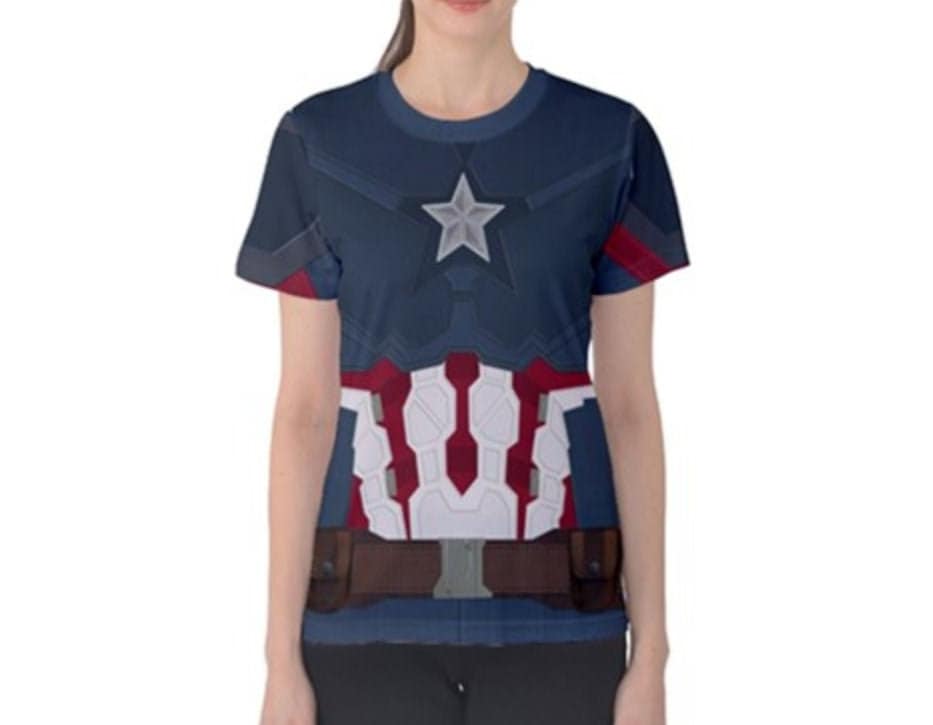 RUSH ORDER: Women's Captain America Inspired Shirt