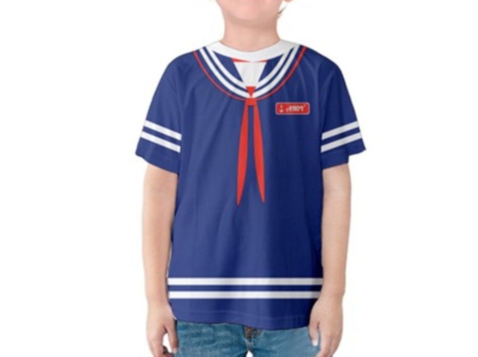 Kid's Scoops Ahoy Stranger Things Inspired Shirt