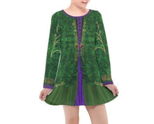 Kid&#39;s Winifred Sanderson Hocus Pocus Inspired Long Sleeve Dress