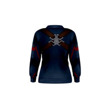 Women&#39;s Captain America Inspired Crewneck Sweatshirt