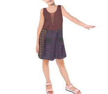 Kid&#39;s Mary Sanderson Hocus Pocus Inspired Sleeveless Dress