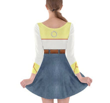 Jessie Toy Story Inspired Long Sleeve Skater Dress
