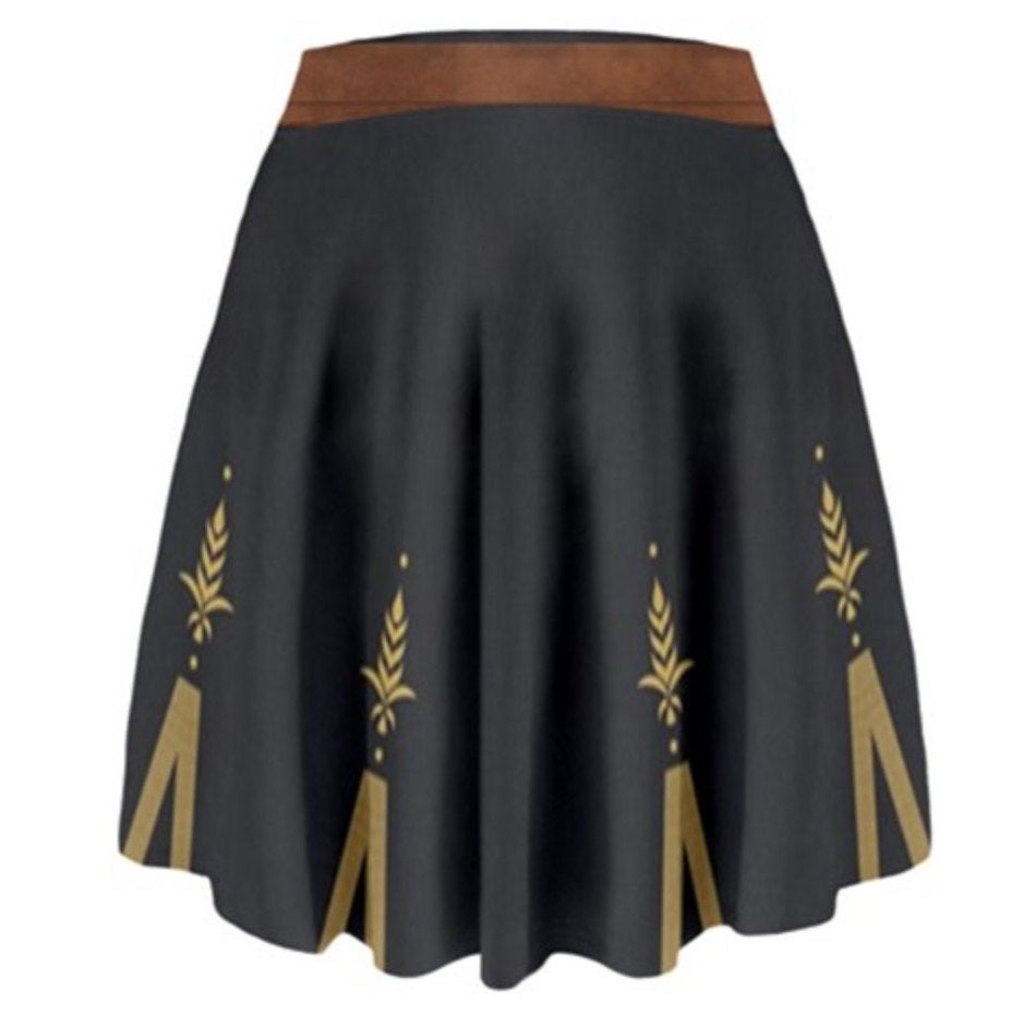 Anna Frozen 2 Inspired High Waisted Skirt
