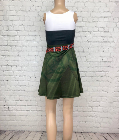 Zarina The Pirate Fairy Inspired Sleeveless Flare Dress Large Zarina The Pirate Fairy Inspired Sleeveless Flare Dress Large