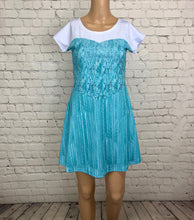 Elsa Frozen Inspired Short Sleeve Skater Dress
