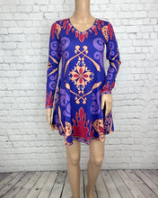 Magic Carpet Aladdin Inspired Long Sleeve Flare Dress
