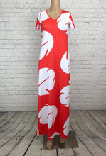 Lilo Lilo and Stitch Inspired Short Sleeve Maxi Dress