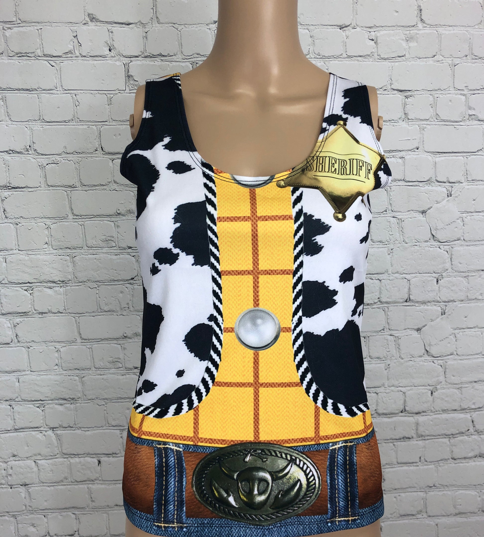 Women&#39;s Woody Toy Story Inspired Tank Top