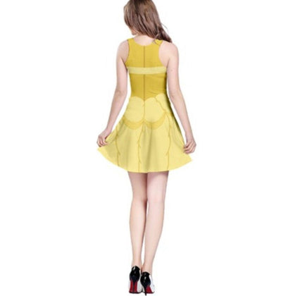 Belle Inspired Sleeveless Dress