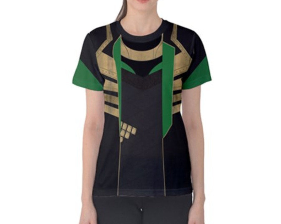 Women&#39;s Loki Thor Inspired ATHLETIC Shirt