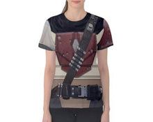Women&#39;s Bounty Hunter Star Wars Inspired ATHLETIC Shirt