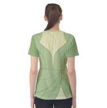 Women&#39;s Tiana Princess and the Frog Inspired ATHLETIC Shirt