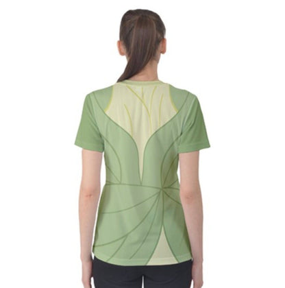RUSH ORDER: Women's Tiana Princess and the Frog Inspired ATHLETIC Shirt