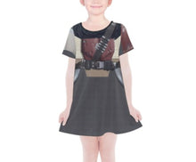 Kid&#39;s Bounty Hunter Star Wars Inspired Short Sleeve Dress