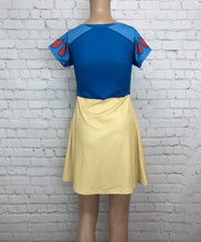 Snow White Inspired Short Sleeve Skater Dress