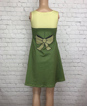 Green Bimbette Beauty and the Beast Inspired Sleeveless Dress