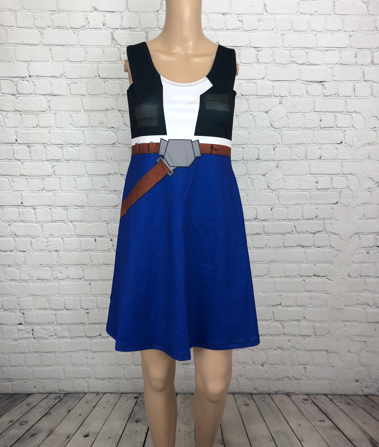 Han Solo Star Wars Inspired Sleeveless Dress